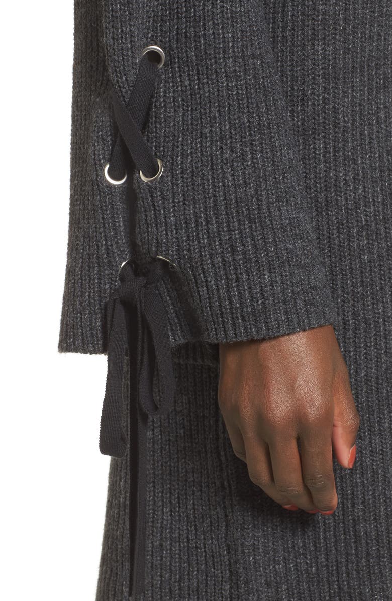 BP. Tie Sleeve Sweater Dress, Alternate, color,