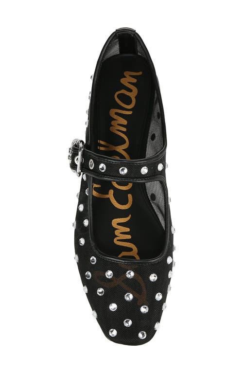 Sam Edelman Michaela Shine Womens Embellished Mesh Ballet Flats