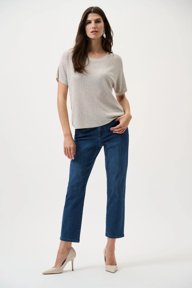 Gia Classic Slim Fit Stretch Jeans, Alternate, color, Denim Medium Blue