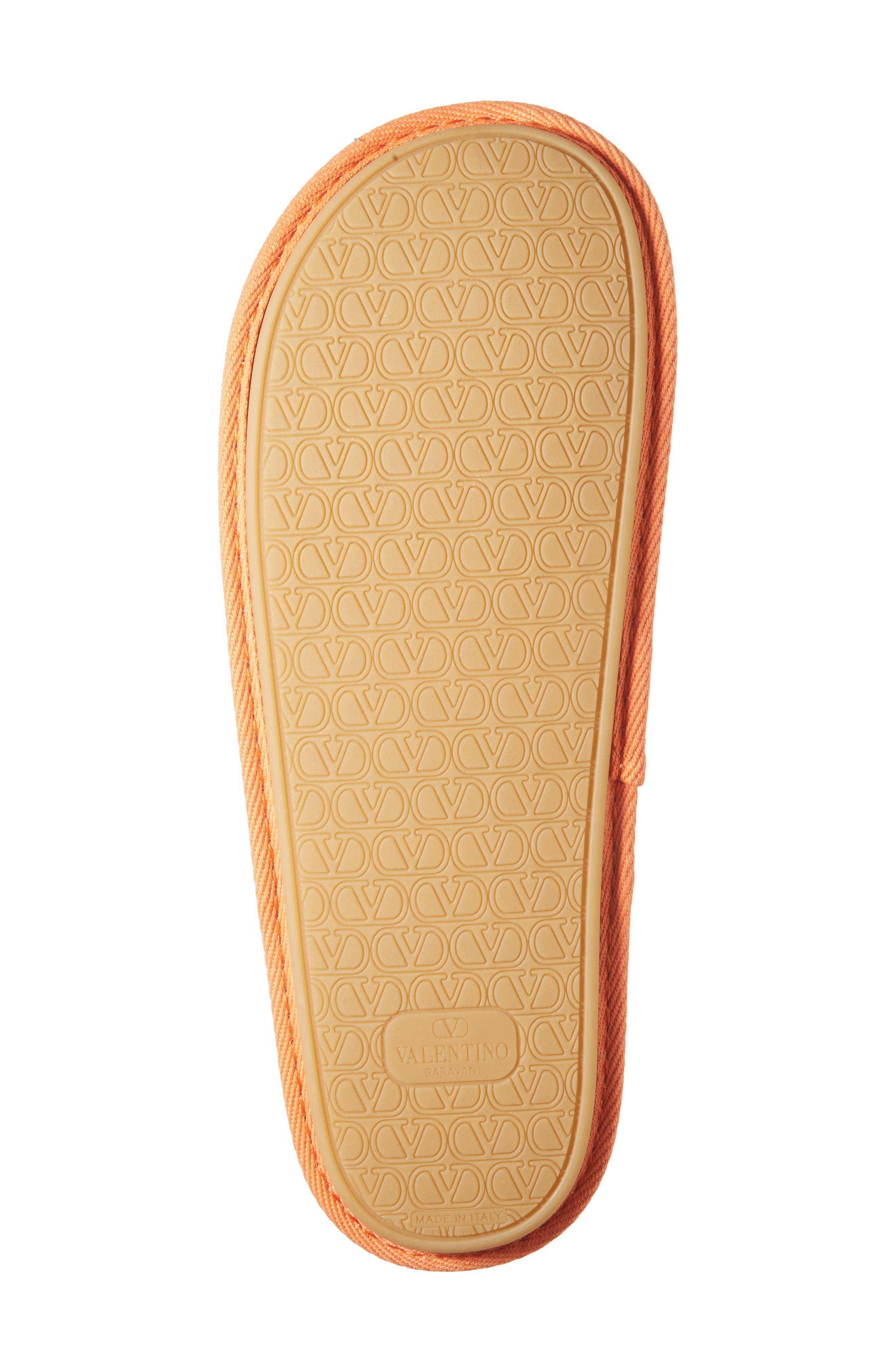 Valentino Garavani Monogram Scuff Slipper, Alternate, color, Indigo Multi