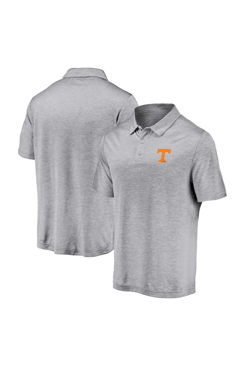 Men's Fanatics Gray Tennessee Volunteers Primary Logo Polo, Main, color, Gray