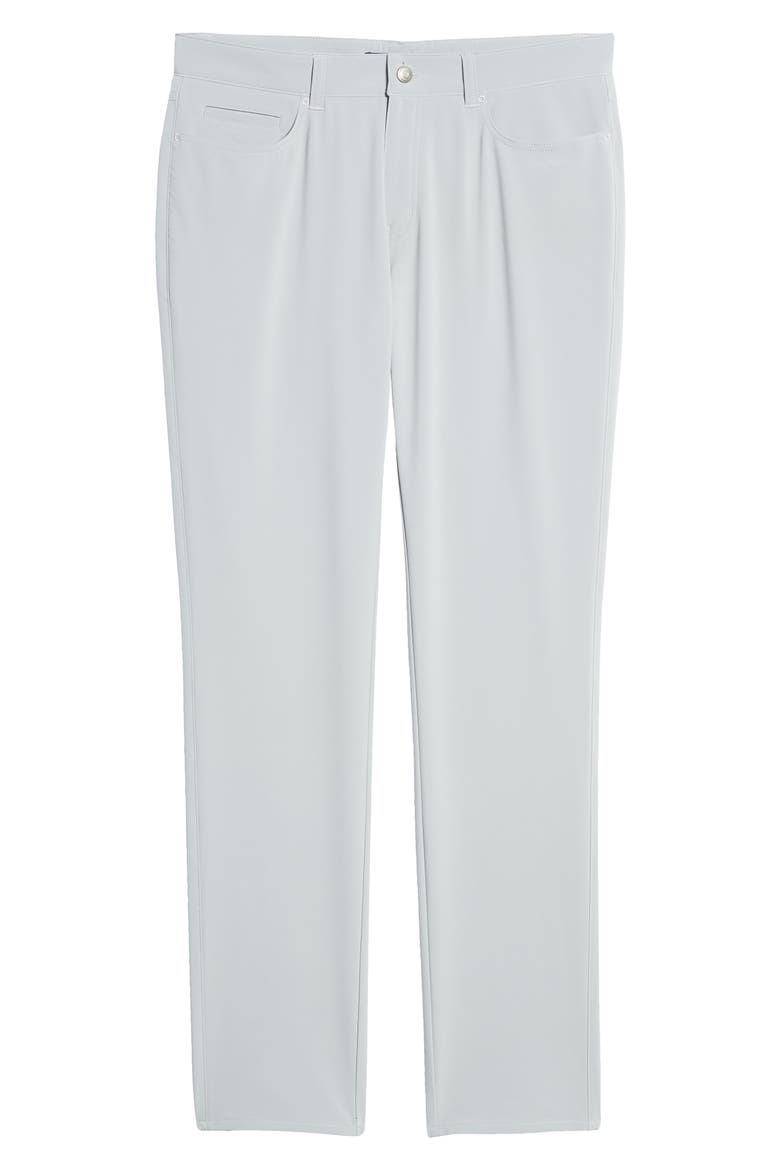 Double Weave Stretch Trousers, Alternate, color, GALE GREY