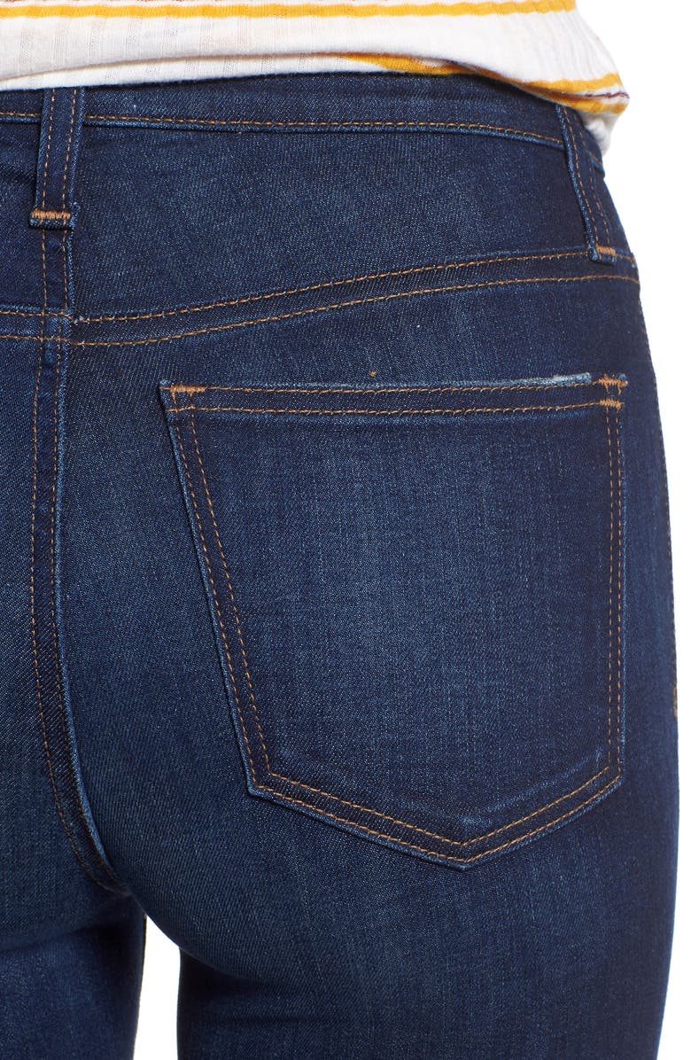 Caslon<sup>®</sup> Sierra High Waist Skinny Jeans, Alternate, color,