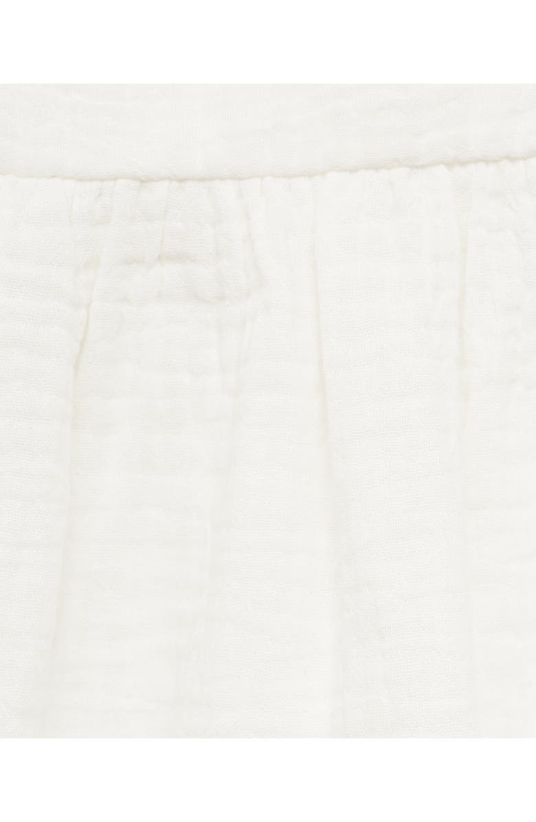 MANGO Cotton Peplum Top, Alternate, color, White