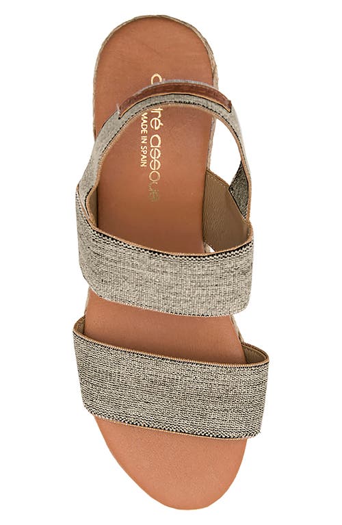 Andre Assous Women's Allison Strappy Espadrille Wedge Sandals In Multi