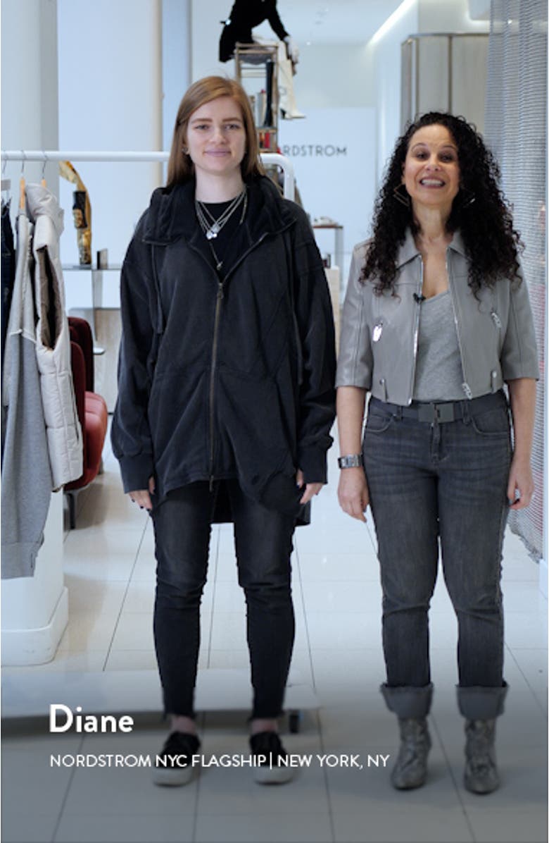 All Your Love Oversize French Terry Patchwork Hoodie, sales video thumbnail