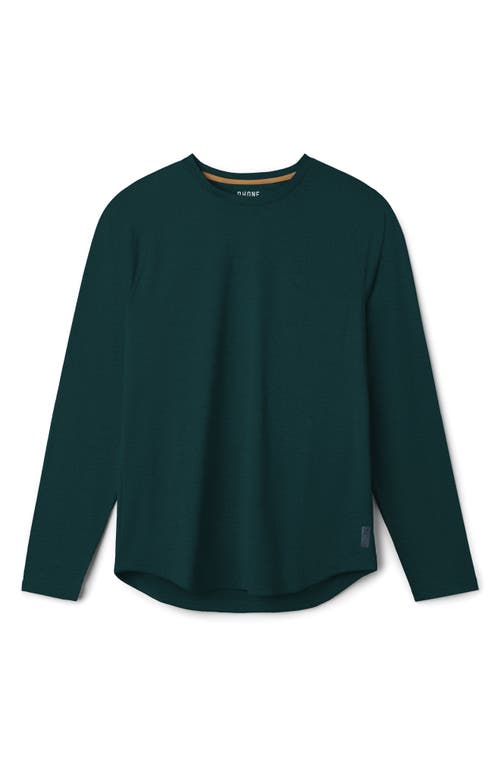 Rhone Atmosphere Long Sleeve Performance T-shirt In Green