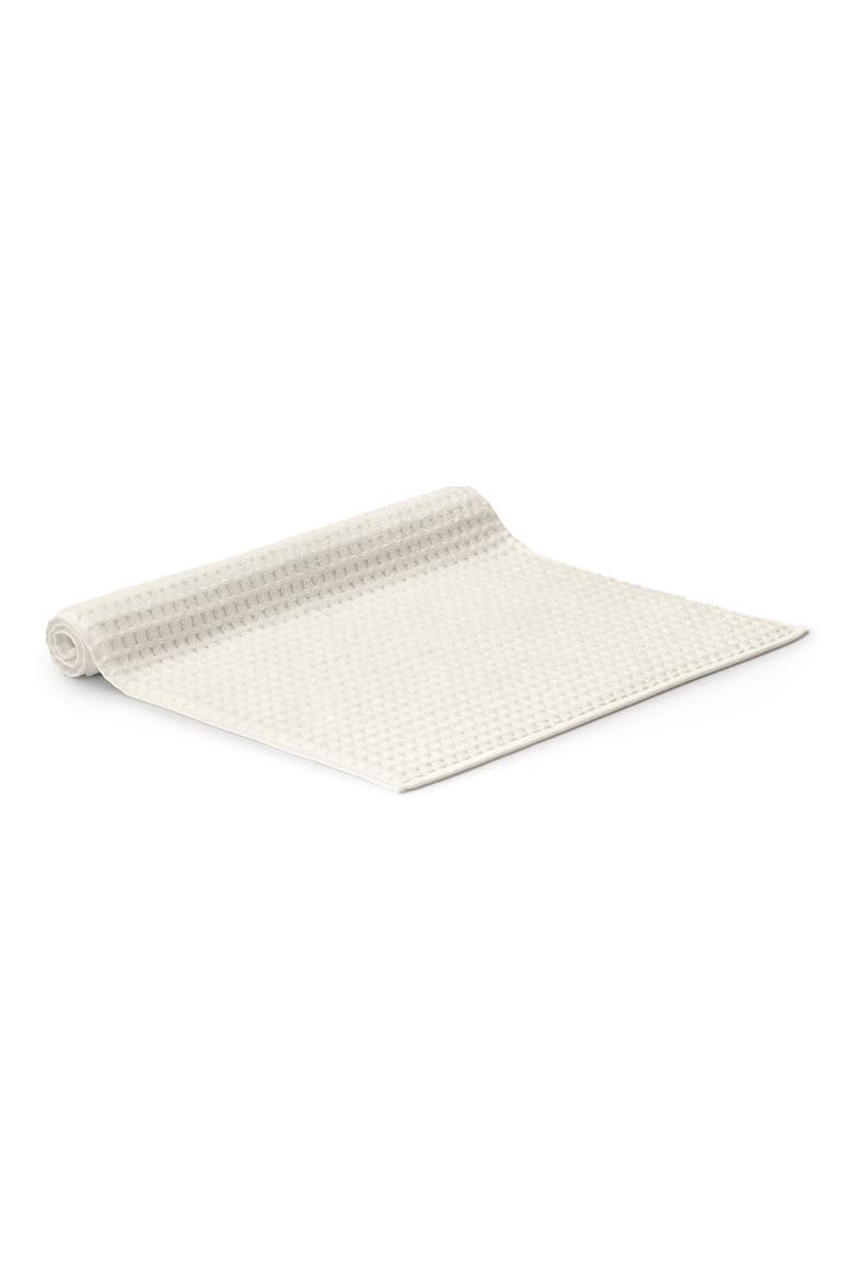 Waffle Weave Organic Cotton Bath Mat, Main, color, CREAM