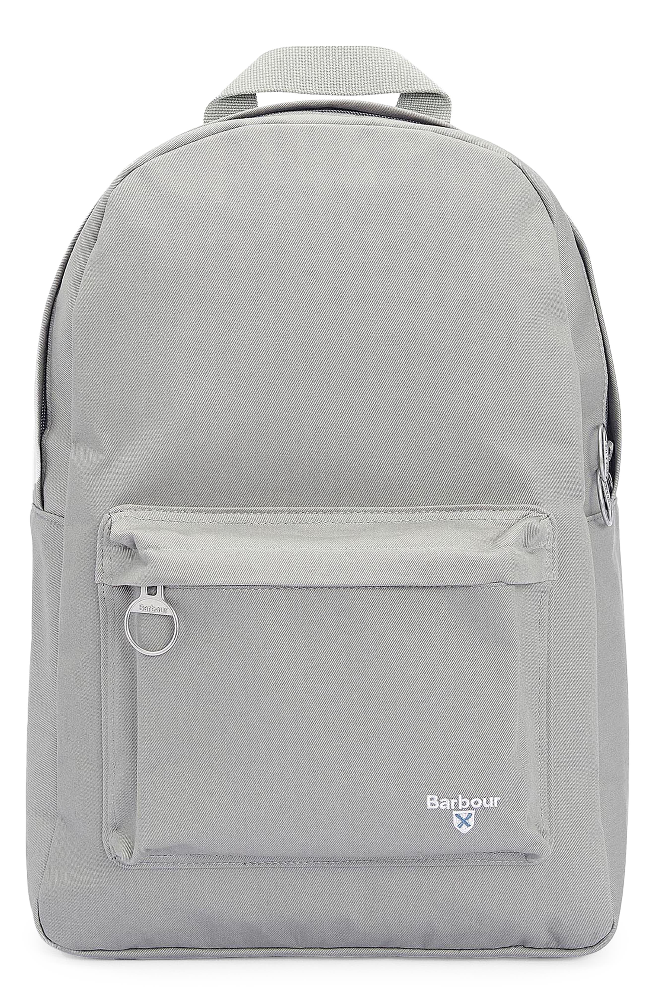 Barbour Cascade Cotton Canvas Backpack, Main, color, 