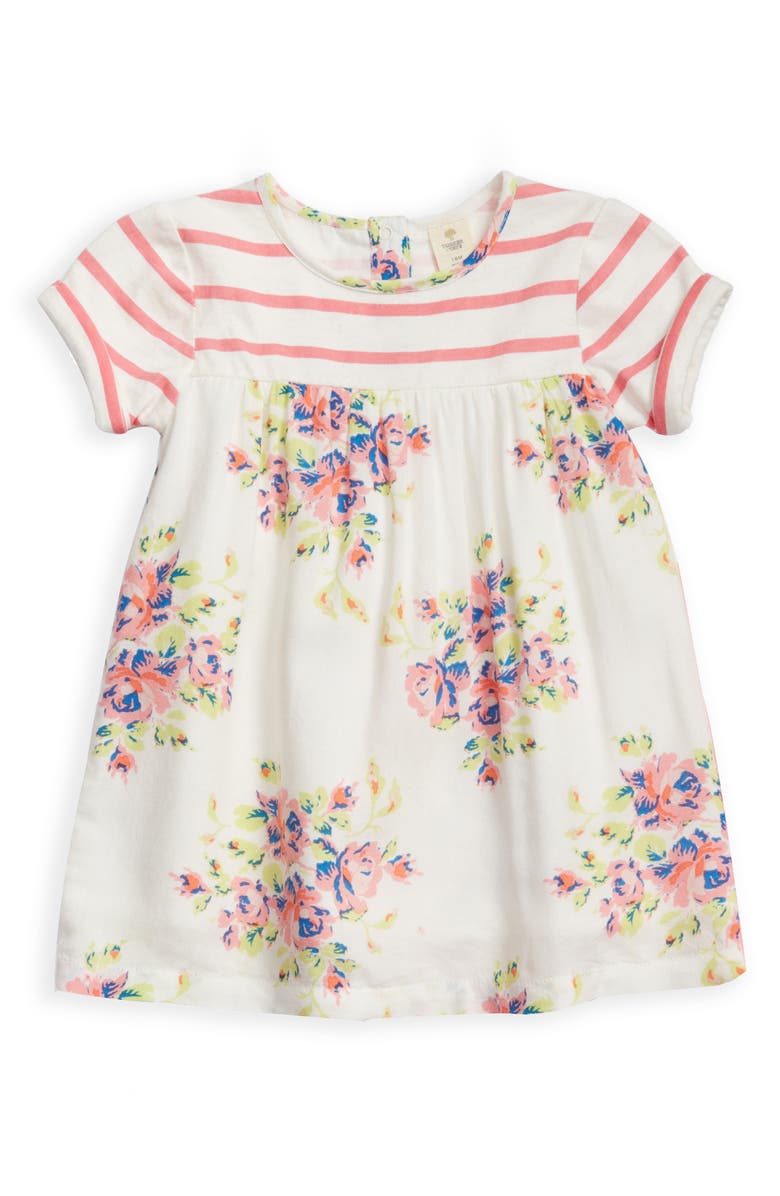 Tucker + Tate Knit & Woven Top, Main, color,