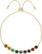 EFFY 14K Yellow Gold ,Amethyst,Blue Topaz,London Blue Topaz,Citrine,Smoky Quartz,Garnet,Rhodolite,Iolite,Peridot Bracelet