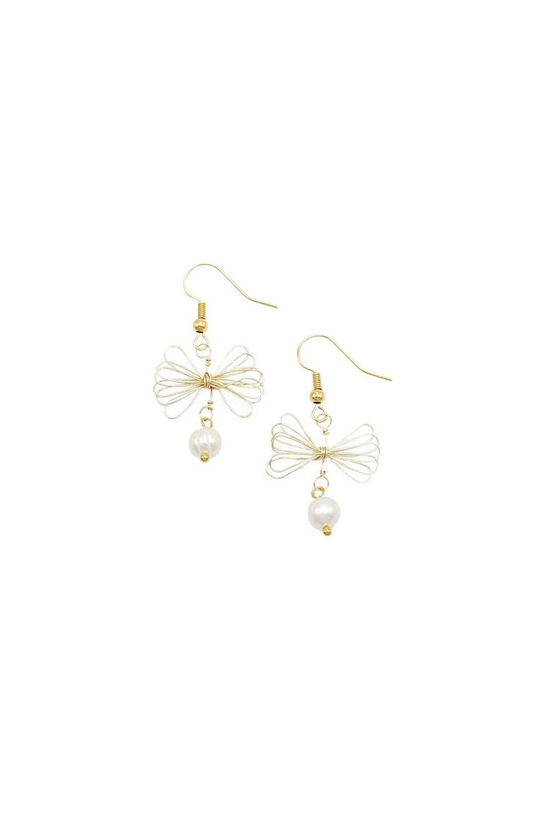 Alegria Accessories Coquett Earrings, Main, color, White