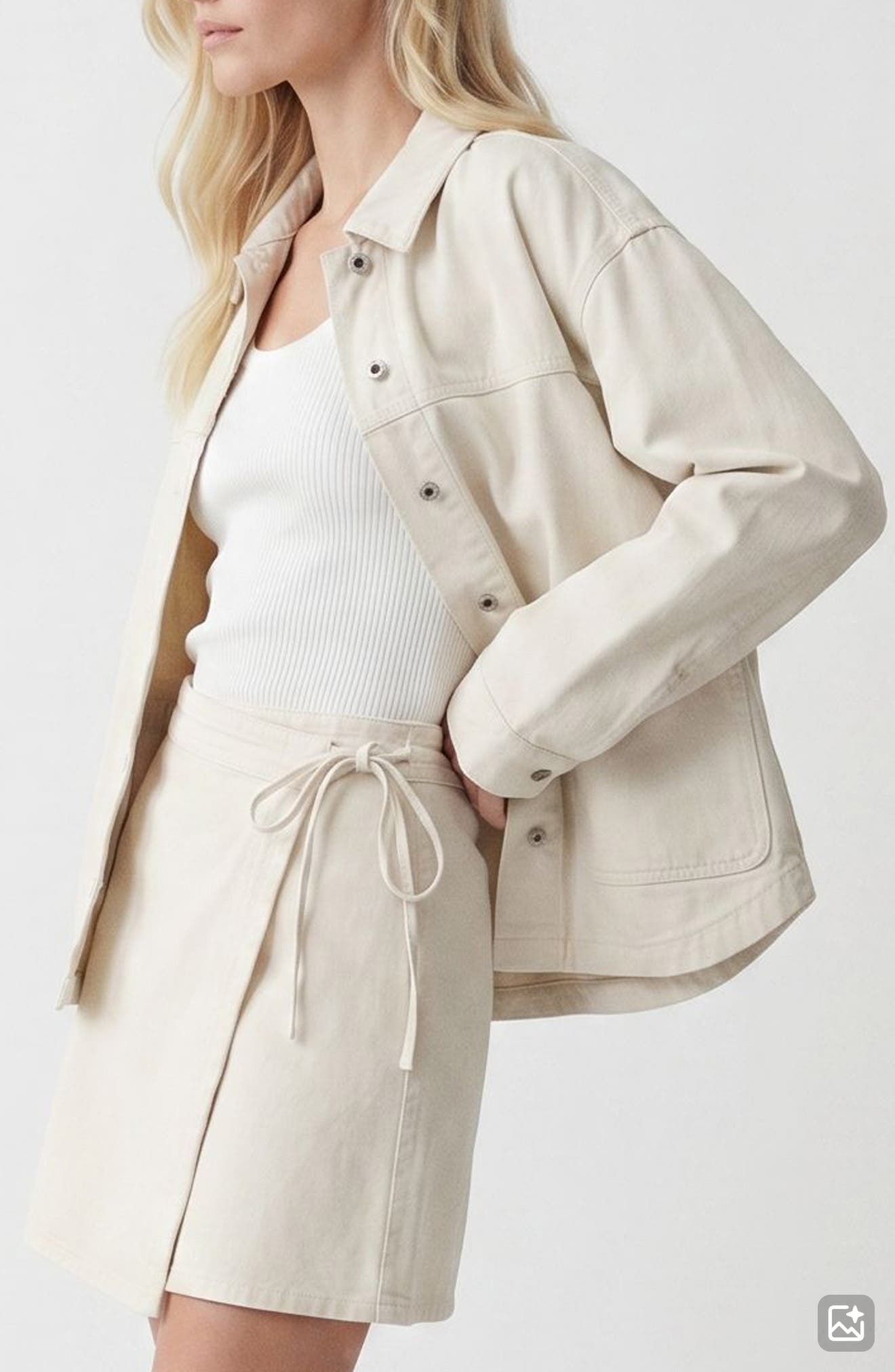 Женские куртки VERO MODA Jamie Denim Shacket — фото 4
