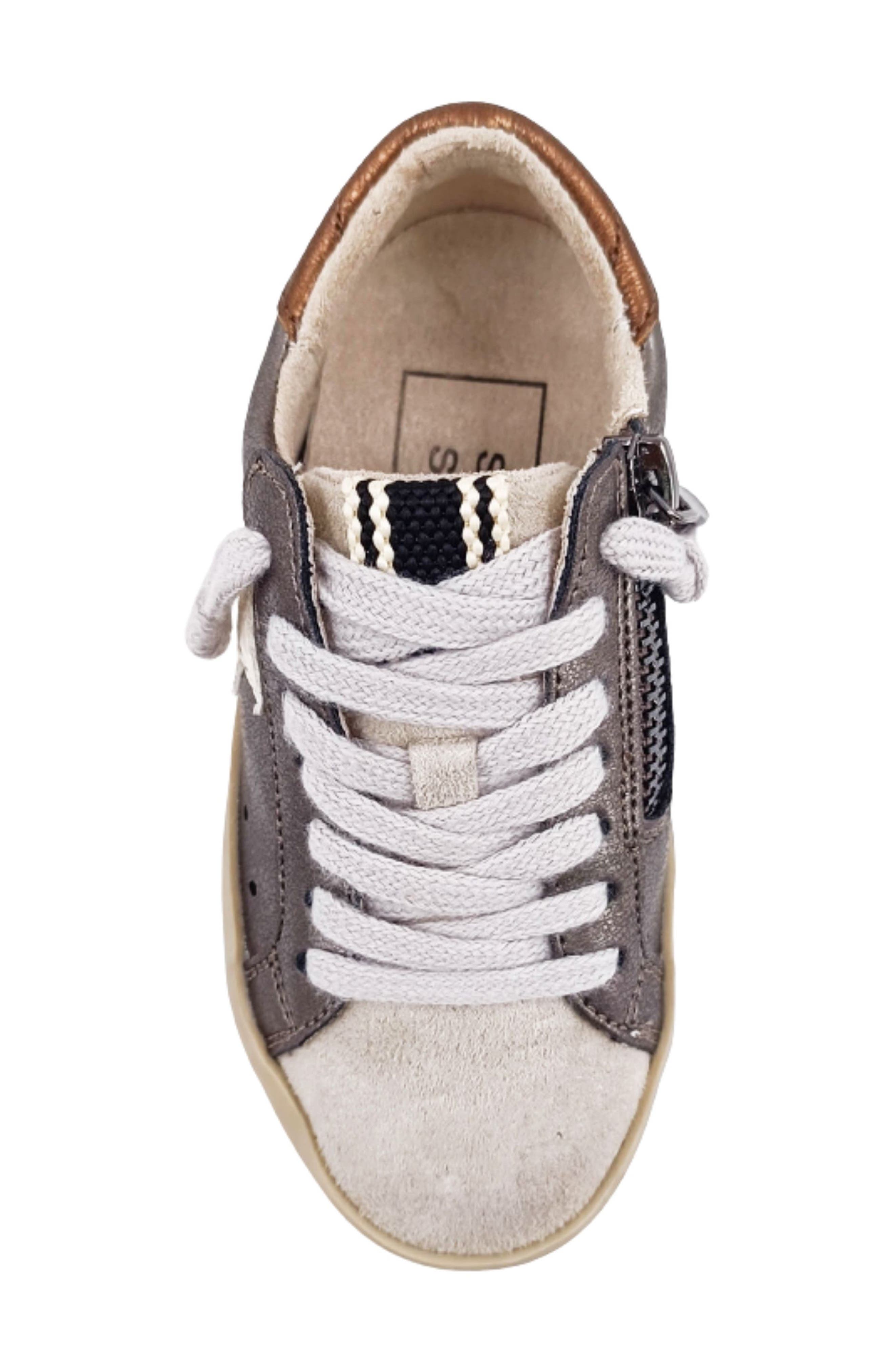 Kids' Paula Sneaker, Alternate, color, METAL