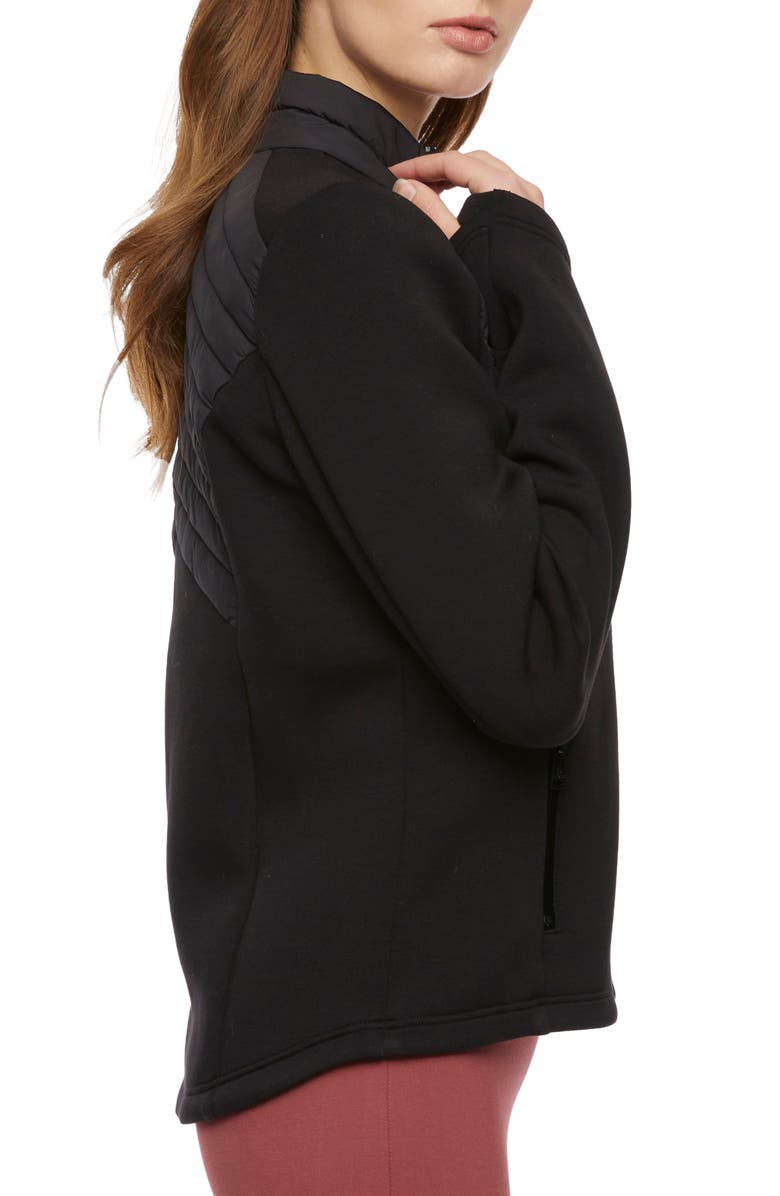 Bernardo Mixed Media Jacket, Alternate, color, 