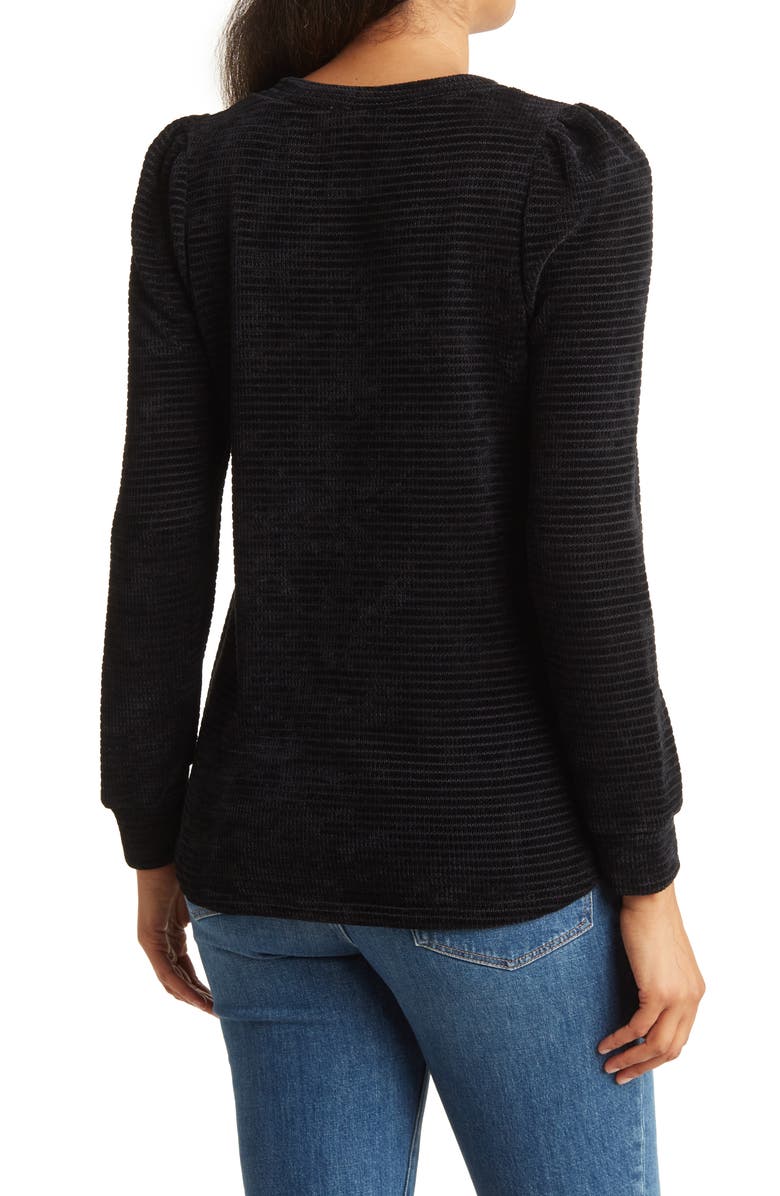 CHENAULT Chenille Long Sleeve Top, Alternate, color, 