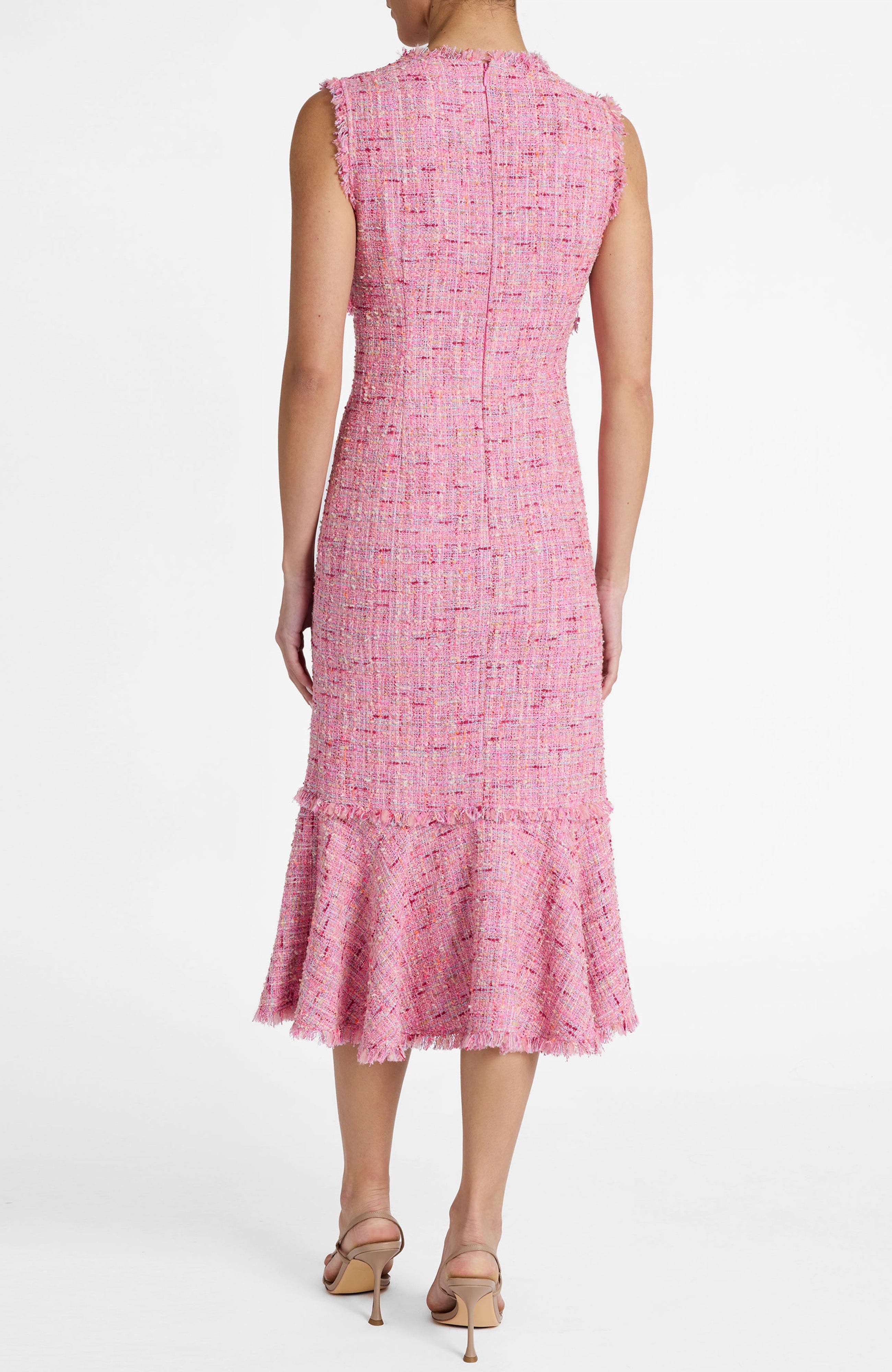 Andi Sleeveless Sheath Tweed Dress - image 2