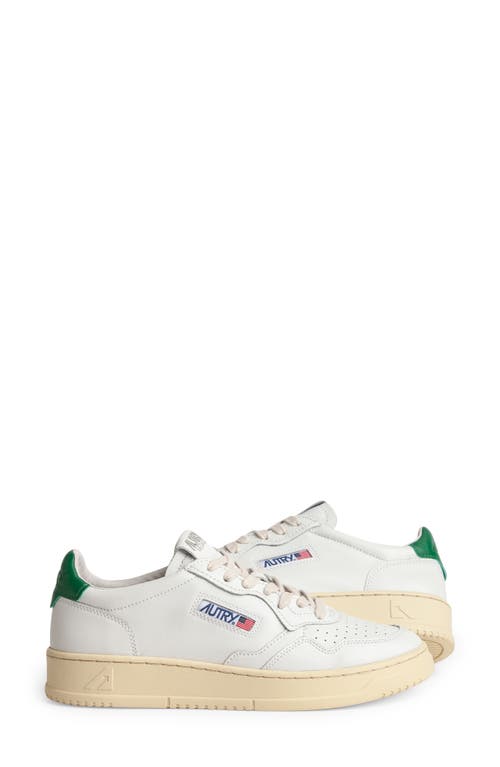 Autry Medalist Low Sneaker In White
