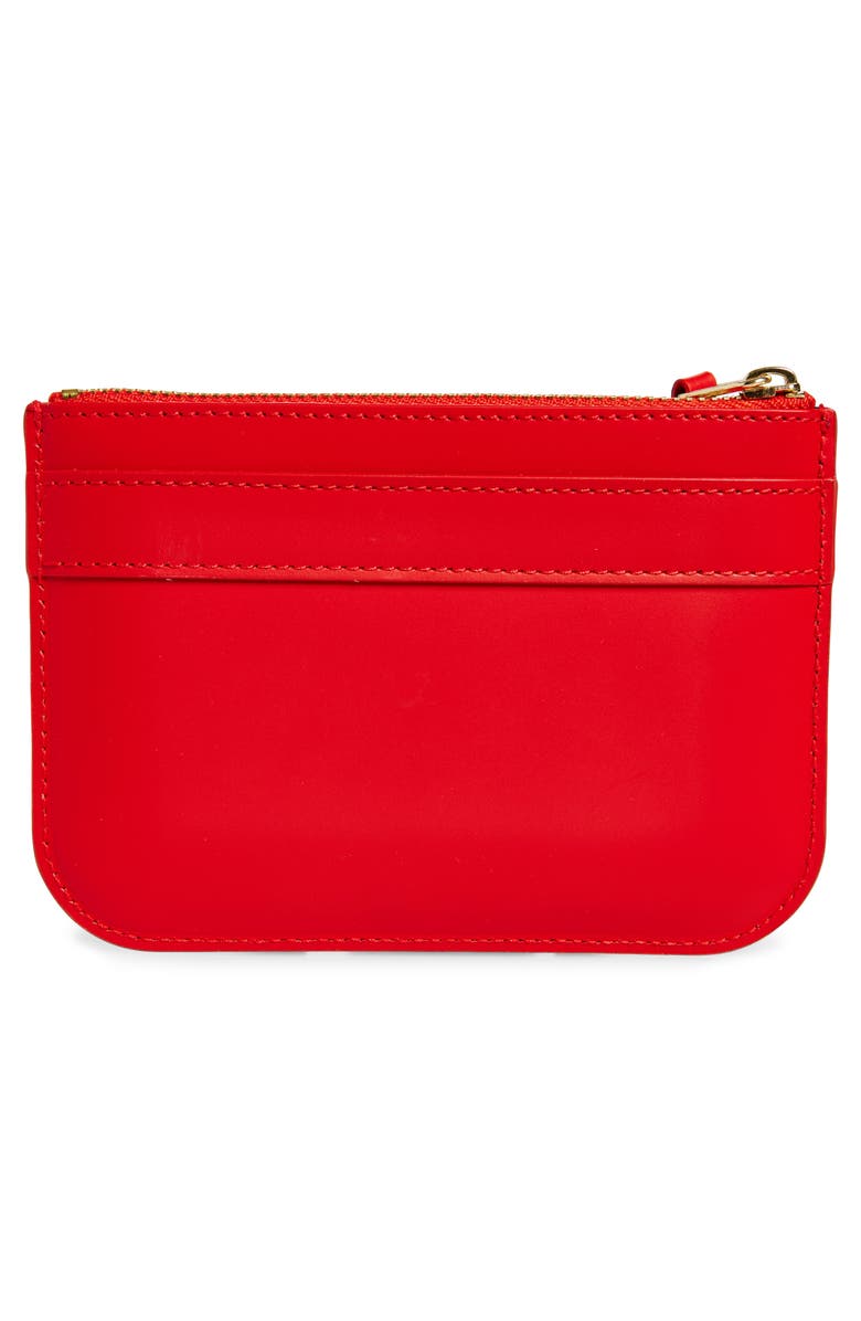 Comme des Garçons Wallets Big Bow Leather Coin Purse, Alternate, color, Red