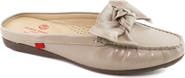Marc Joseph New York Diane St Slip On Leather Bow Mule