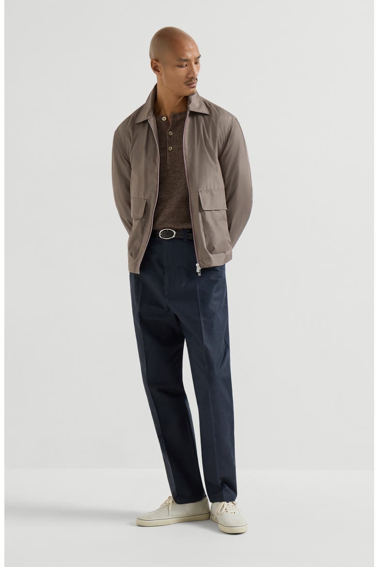 Unlined outerwear jacket, Alternate, color, Hazelnut