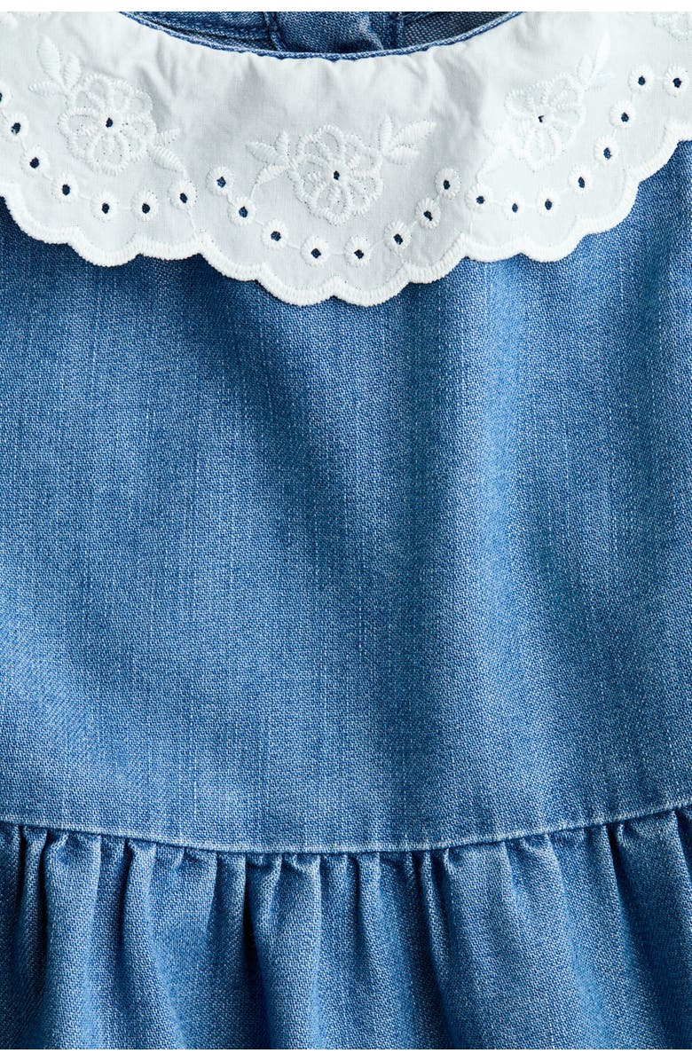 H&M Shirt Dress, Alternate, color, Denim Blue