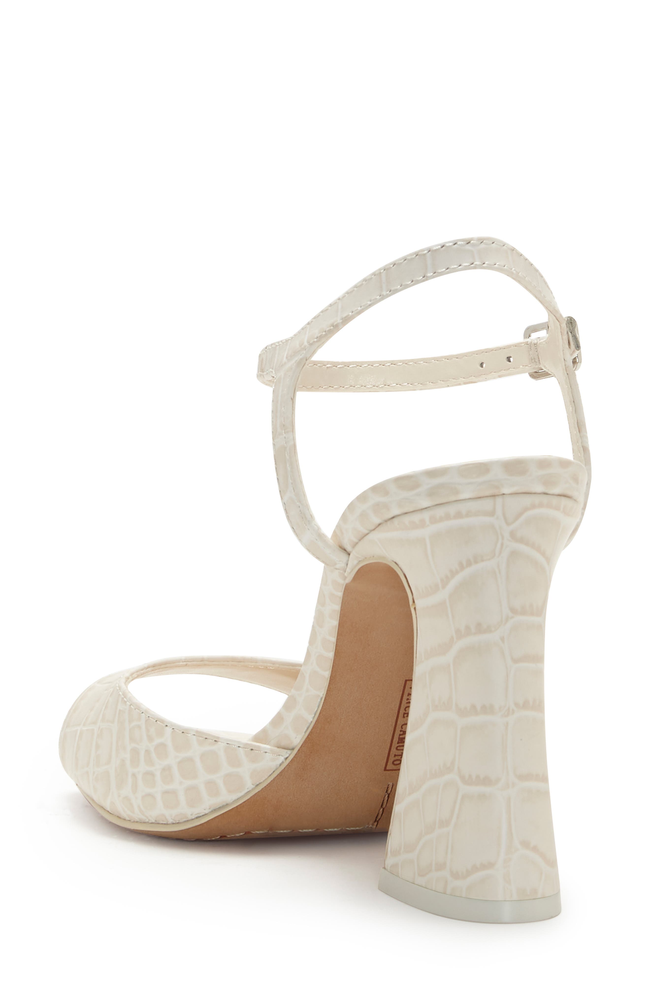 Roellan Ankle Strap Sandal, Alternate, color, IVORY SUMMER CROCO