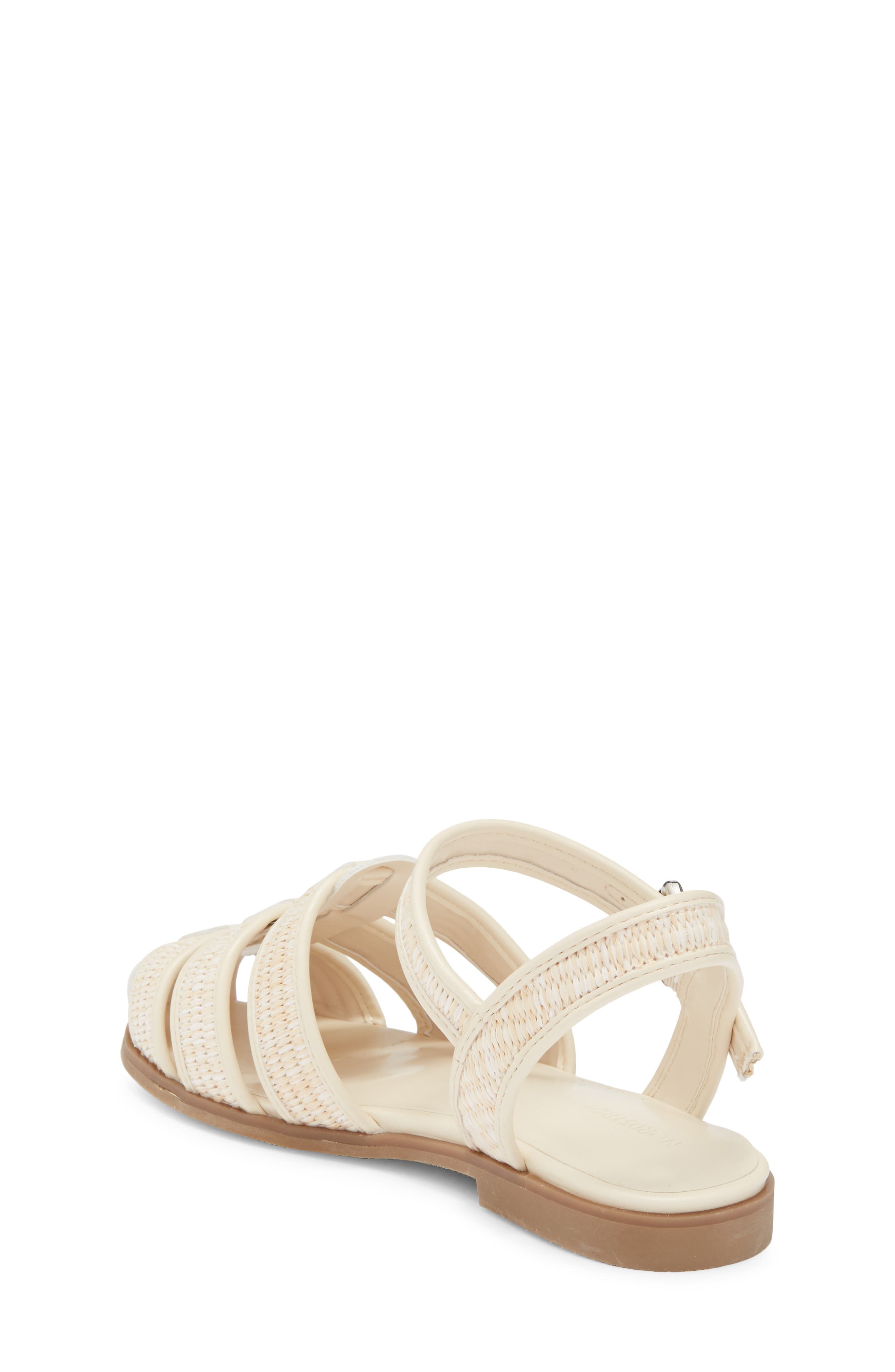 Kids' Merri Fisherman Sandal, Alternate, color, IVORY