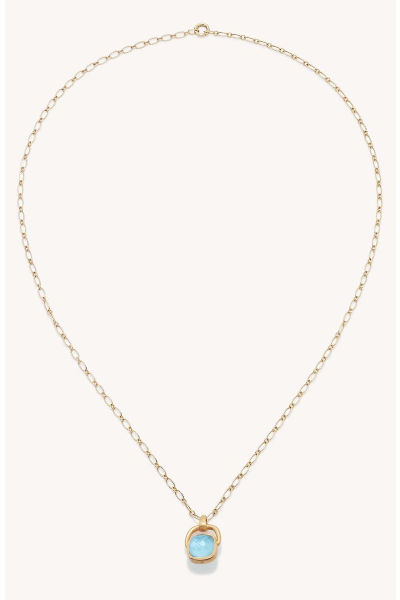 Monterey Long Pendant Necklace, Alternate, color, IRIDESCENT TURQUOISE/ GOLD