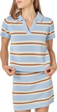 English Factory Striped Polo