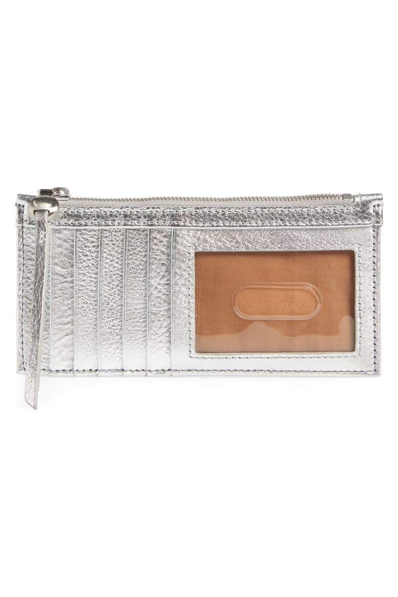 Carte Leather Wallet, Alternate, color, ARGENTO