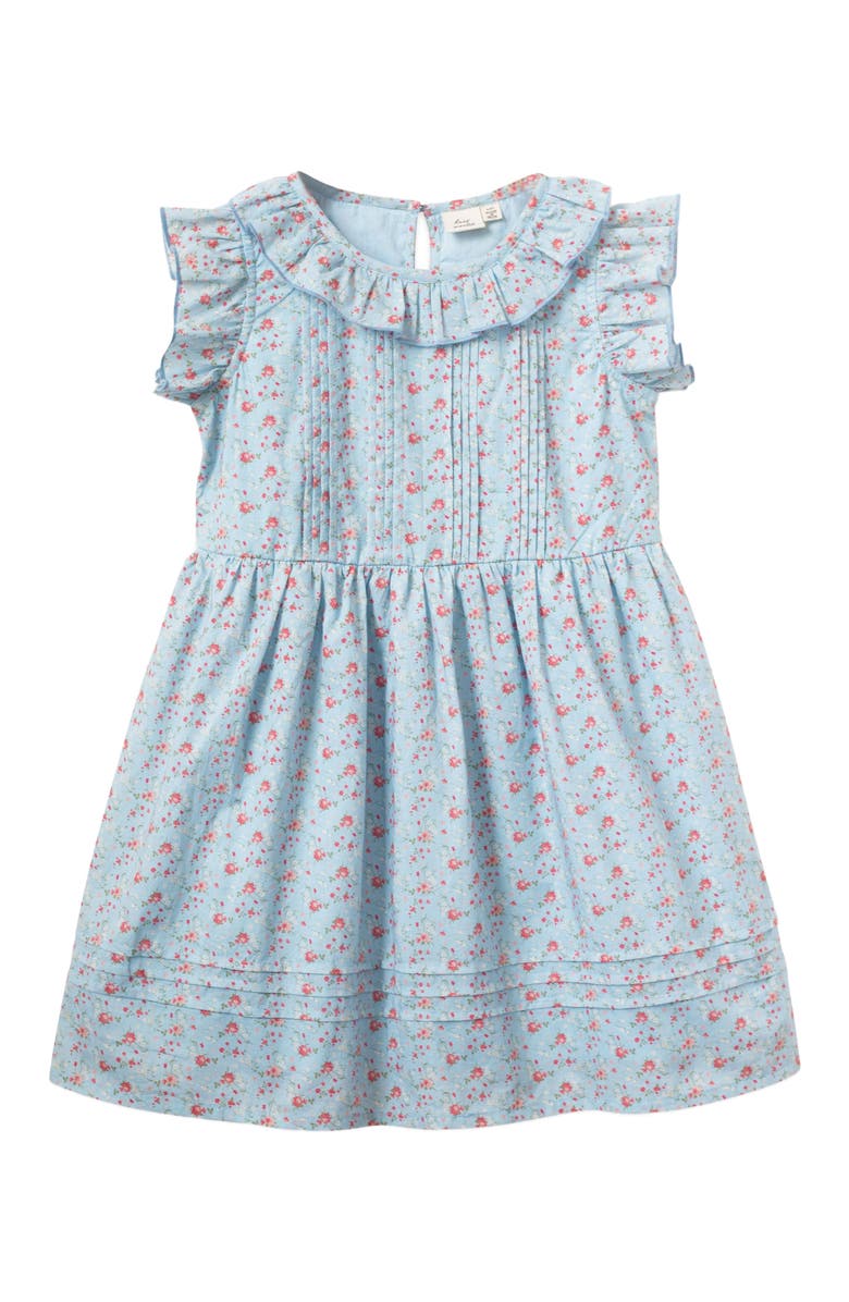 Beet World Ana Girls Dress, Main, color, Blue