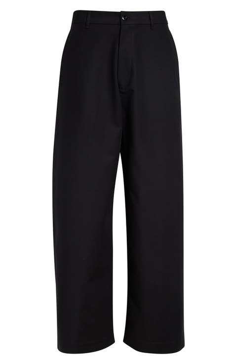Plass Cotton Sateen Wide Leg Pants