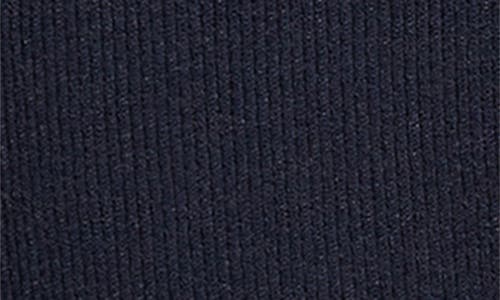 Veronica Beard Tulsi Longline Rib Cardigan In Blue