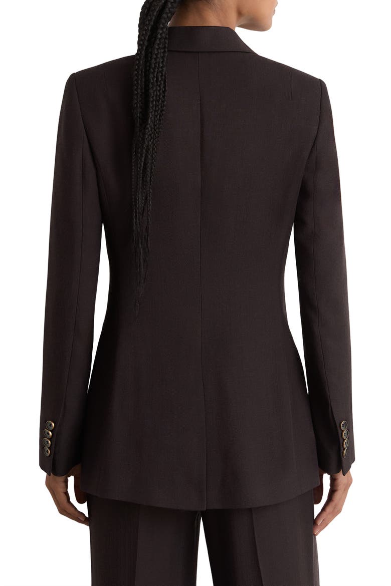 Jodie Single Button Blazer, Alternate, color, GRAPE