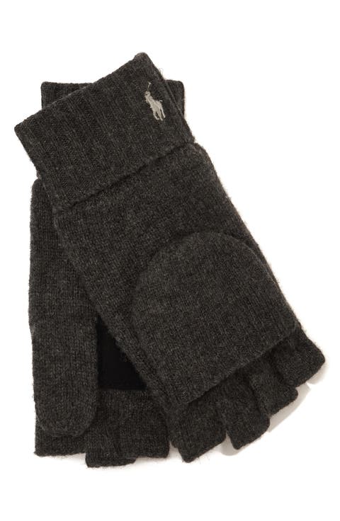 Merino Wool Blend Convertible Gloves