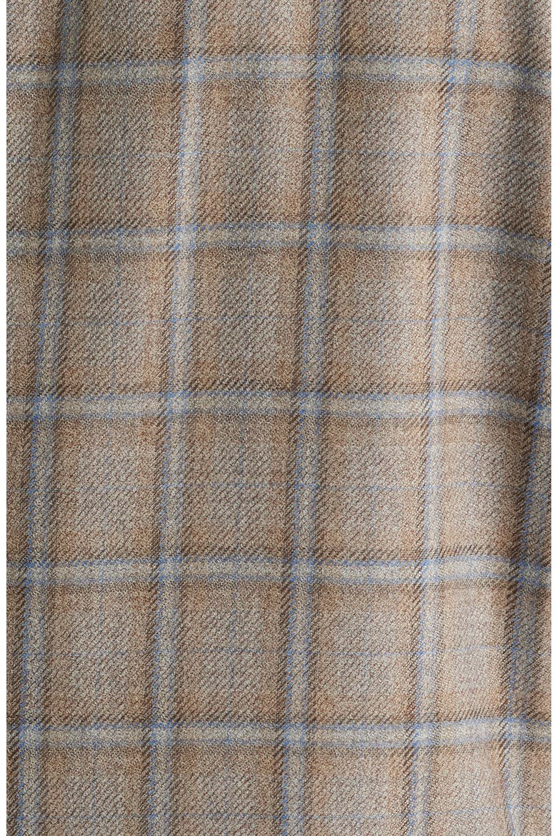 Hartford Classic Fit Windowpane Check Wool & Cashmere Blend Sport Coat, Alternate, color, TAN