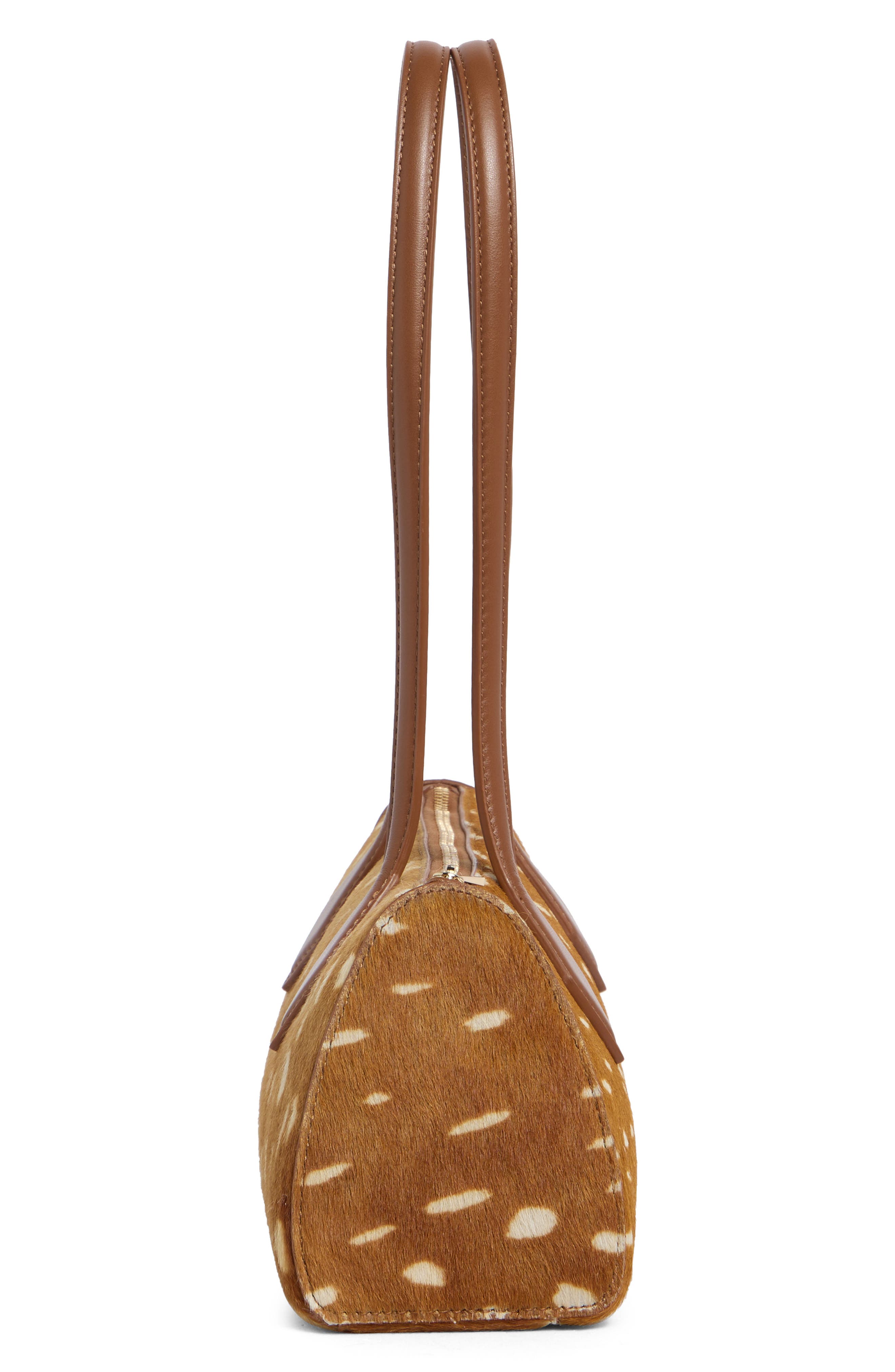 Sofia Genuine Calf Hair East West Shoulder Bag, Alternate, color, FAWN HAIRCALF