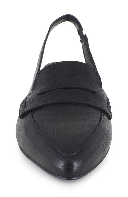 Splendid Lilly Slingback Loafer Pump In Black