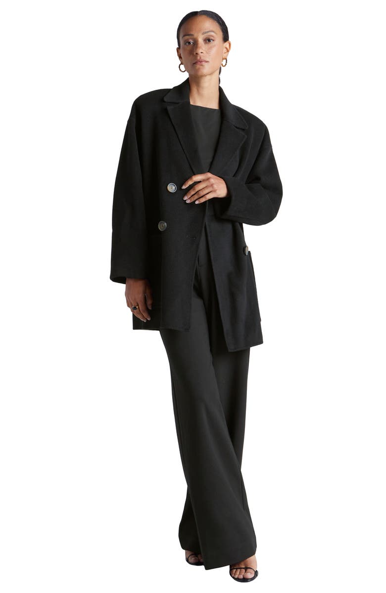 Splendid x Kate Young Wool & Cashmere Coat, Alternate, color, 