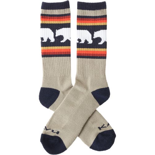 Kavu Moonwalk Sock In Neutral