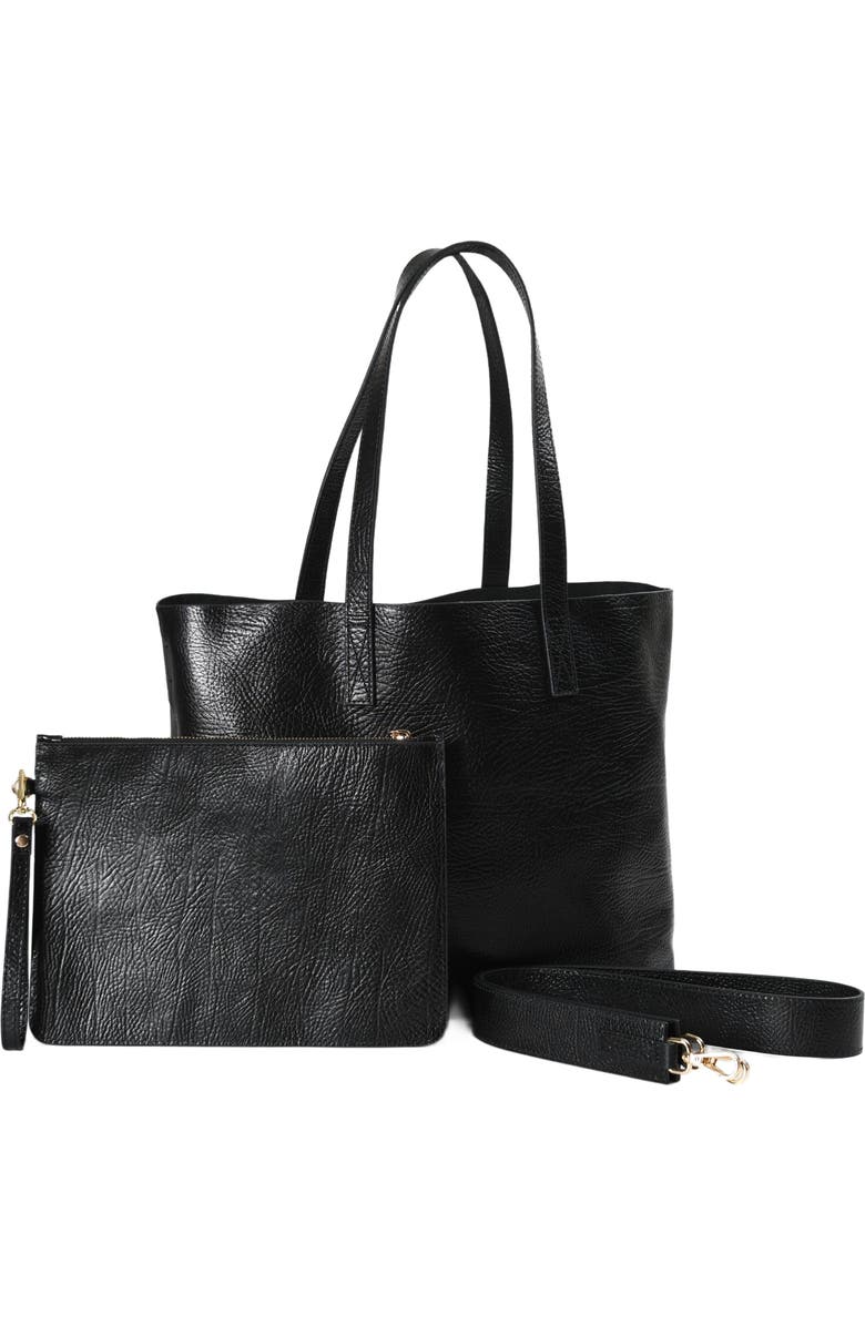 Forever & Always Shoes Carla Leather Shoulder Bag, Main, color,