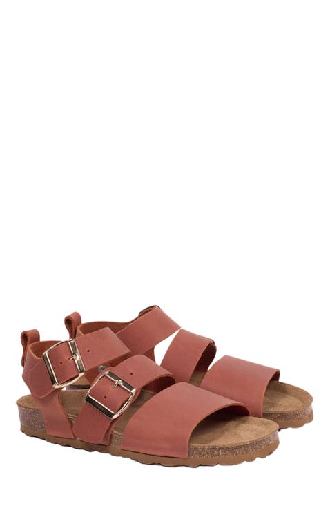 Triple Strap Sandal