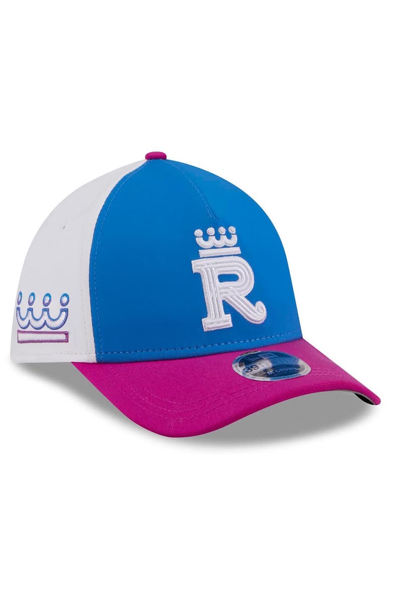 New Era Men's New Era Blue/Purple Kansas City Royals 2026 City Connect M-Crown A-Frame 39THIRTY Flex Hat, Main, color, Blue