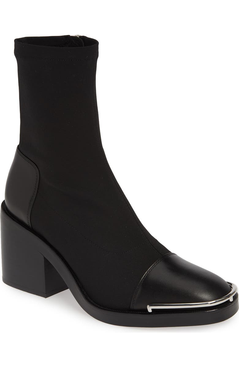 Alexander Wang Hailey Halo Sock Bootie, Main, color,