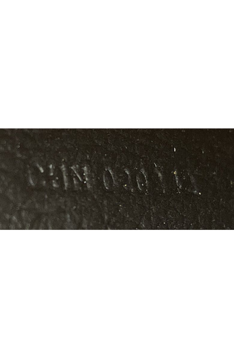 Pre-Owned Goyard Chypre Wallet on Strap Coated Canvas with Leather, Alternate, color, Black