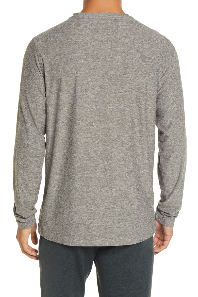 Long Sleeve Strato Tech Tee, Alternate, color, HEATHER GREY