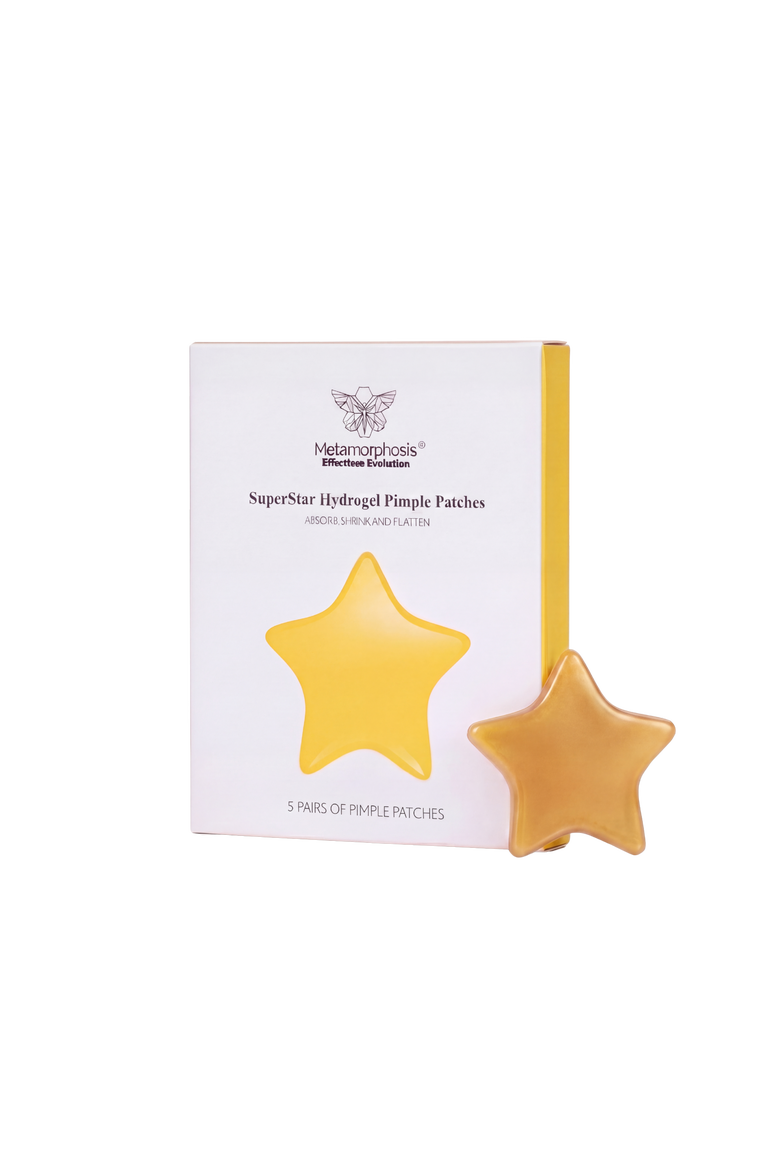 SuperStar Hydrogel Pimple Patches, Main, color, Pastel Yellow