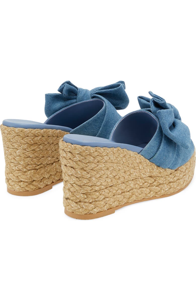 Stuart Weitzman Loveknot Espadrille Wedge Sandal, Alternate, color,