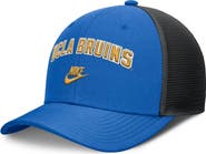 Nike Men's Nike Blue/Black UCLA Bruins Legacy Arch Rise Performance Trucker Adjustable Hat